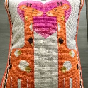 Authentic Jonathan Adler giraffe pillow